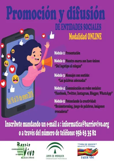 CARTEL Promoci&oacute;n y difusi&oacute;n de entidades sociales 2019