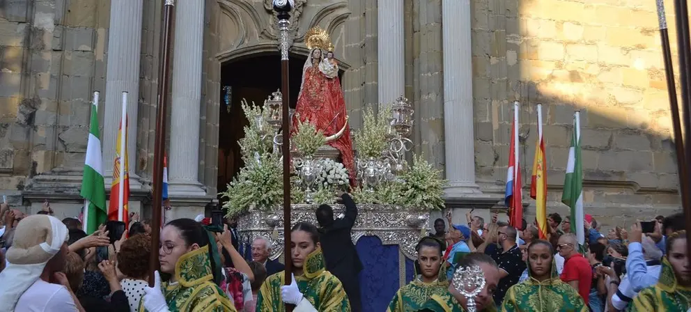 procesi&oacute;n virgen de la luz