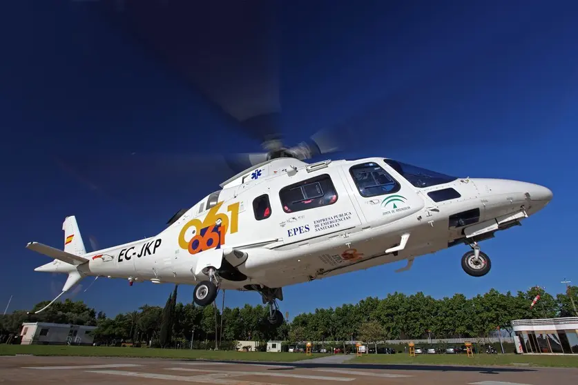 helic&oacute;ptero del 061