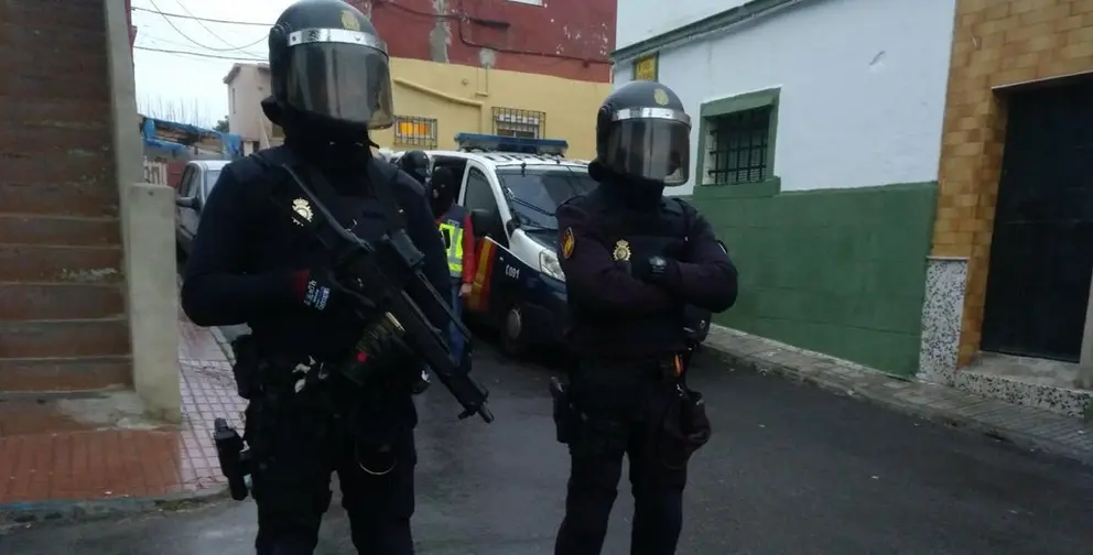 redada de la polic&iacute;a nacional