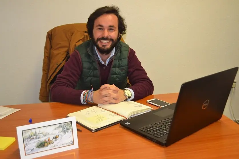Ignacio Blanco, concejal de Festejos.