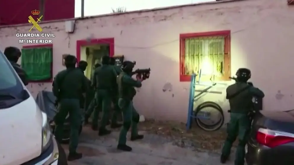 La Guardia Civil, en una de sus &uacute;ltimas operaciones.