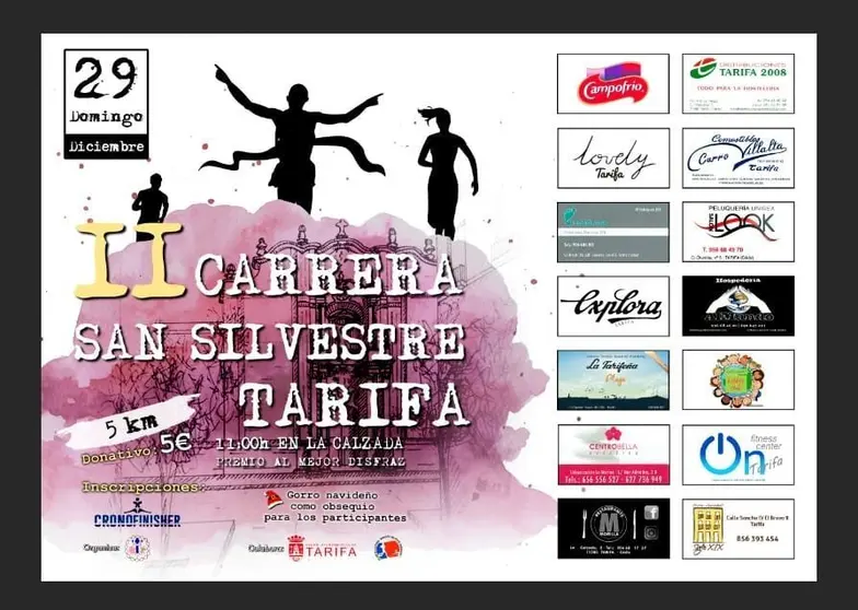 Cartel de la carrera.