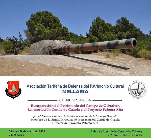 Cartel de la conferencia.
