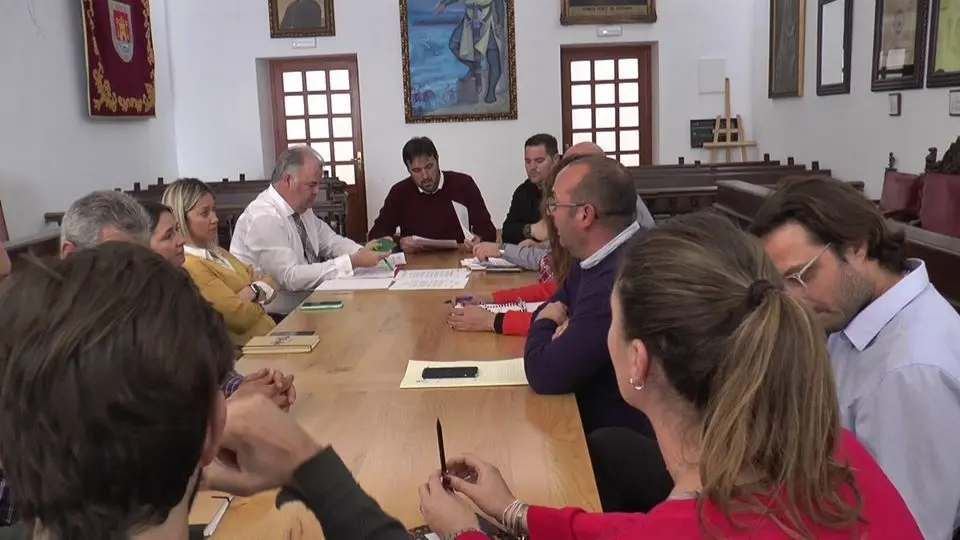 Un momento de la reuni&oacute;n.
