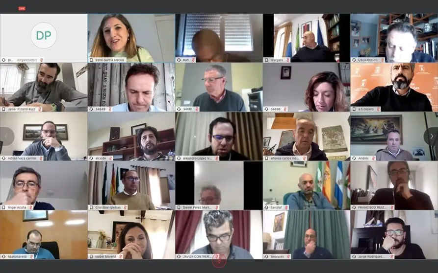 Reuni&oacute;n telem&aacute;tica.