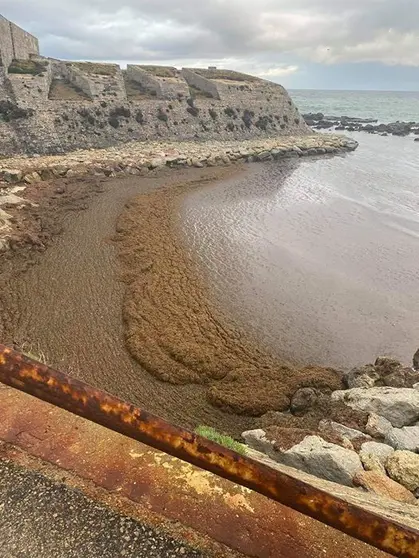 Imagen de la entrada a la Isla de Las Palomas.