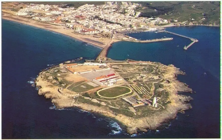 Isla de Las Palomas.
