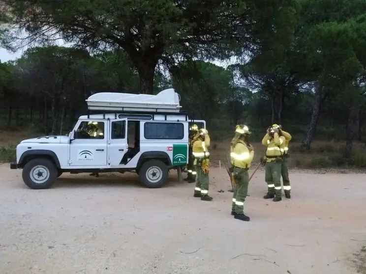 Bomberos.