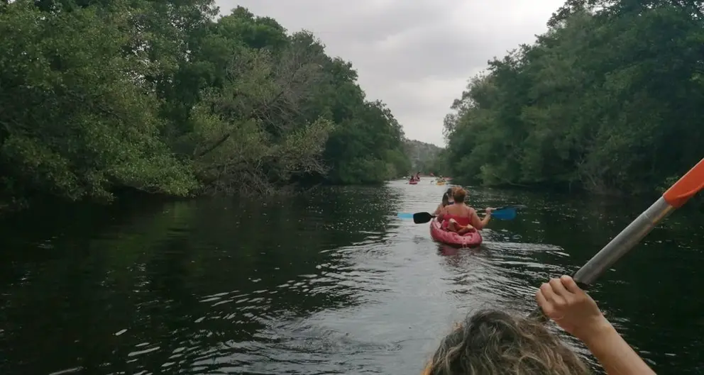 ruta en kayak