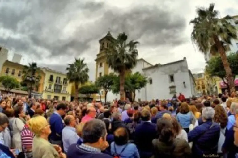 Una de las &uacute;ltimas manifestaciones en Algeciras contra la droga.