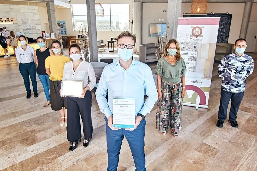trabajadores del hotel los lances
