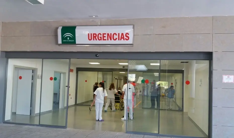 Urgencias del hospital de La L&iacute;nea.