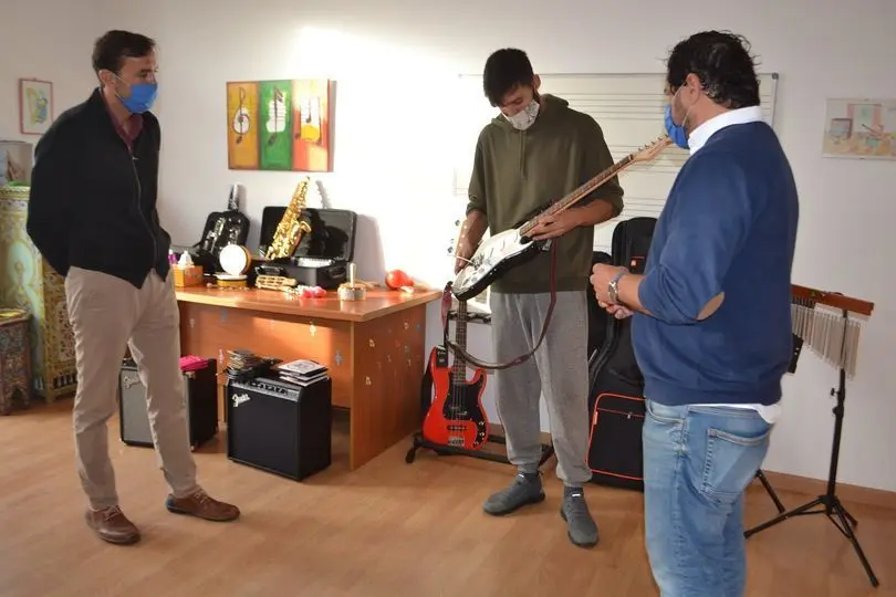 Escuela de M&uacute;sica.