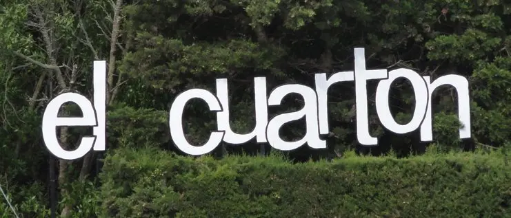 Entrada a El Cuart&oacute;n.
