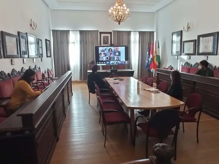 Un momento del encuentro.