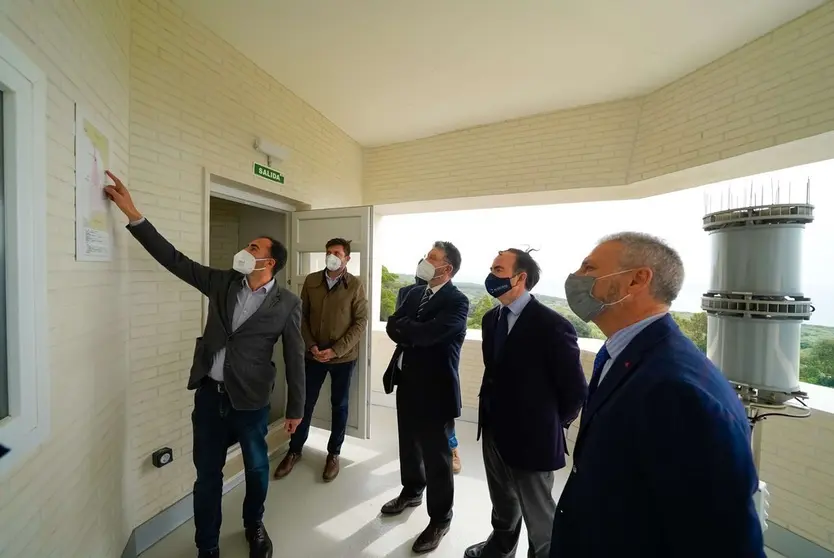 Visita presidente OPPE. Faro Punta Paloma
