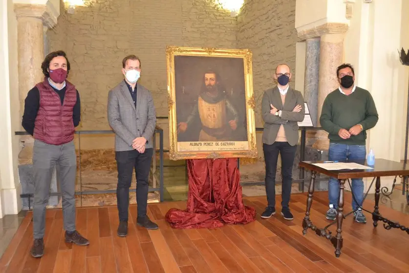 restauraci&oacute;n del cuadro de guzm&aacute;n el bueno