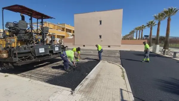 Operarios municipales.