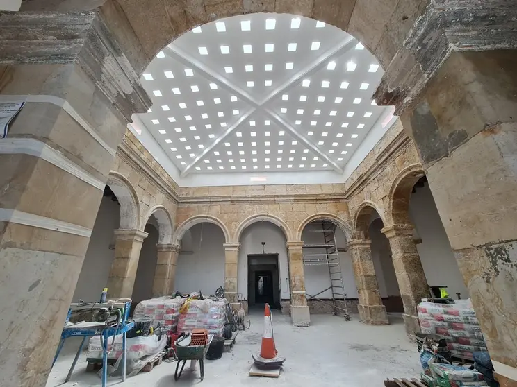 Obras patio