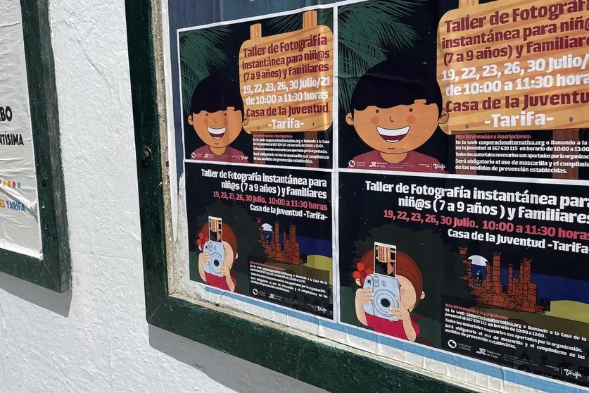 Cartel del taller.