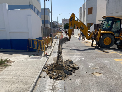 Imagen de los trabajos.