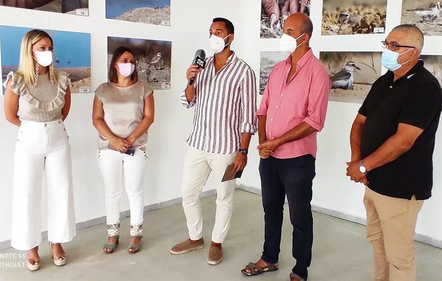 Inauguraci&oacute;n de la exposici&oacute;n.