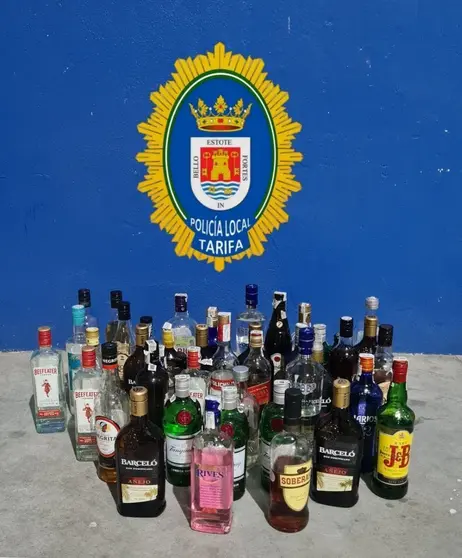 bebida incautada