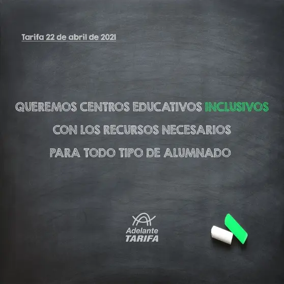 Creatividad campa&ntilde;a educaci&oacute;n Tarifa 1