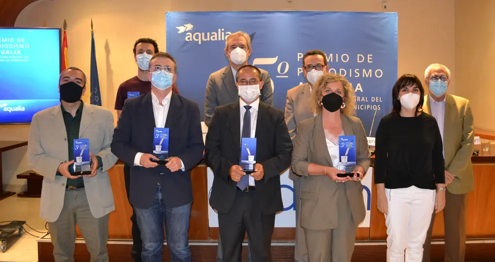 Entrega del 5 Premio de Periodismo Aqualia