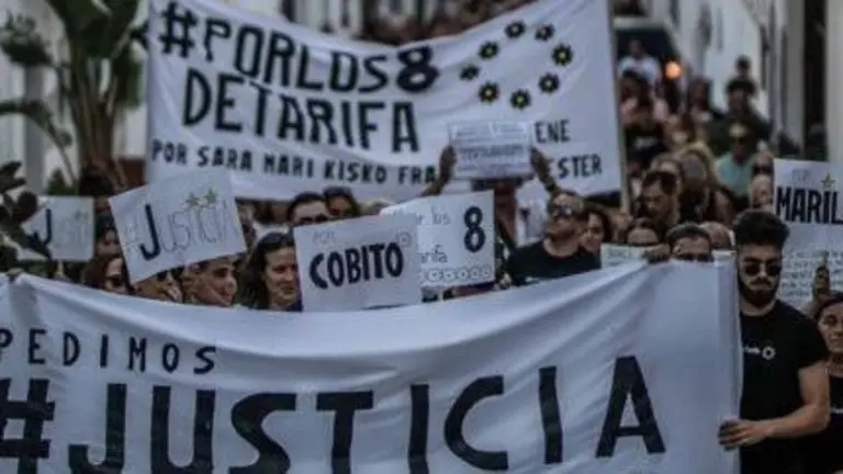 Imagen de las manifestaciones, en archivo.