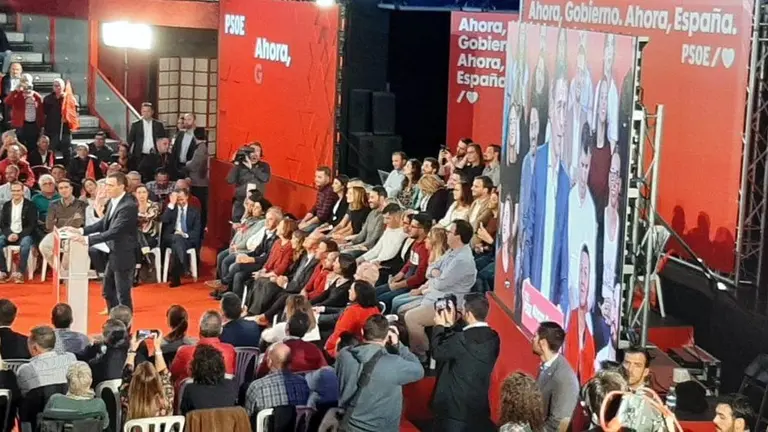 C&Atilde;&iexcl;diz.- 10N.- Pedro S&Atilde;&iexcl;nchez dice que en cuanto tenga gobierno pondr&Atilde;&iexcl; "negro sobre blanco" inversiones para la provincia



Pedro S&Atilde;&iexcl;nchez en un un mitin en C&Atilde;&iexcl;diz





10/22/2019