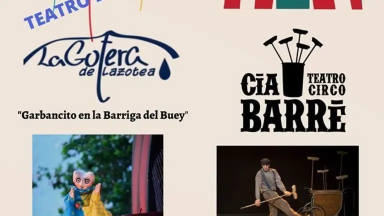 Cartel de las actividades.