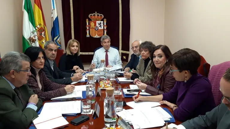 Un momento de la reuni&oacute;n.