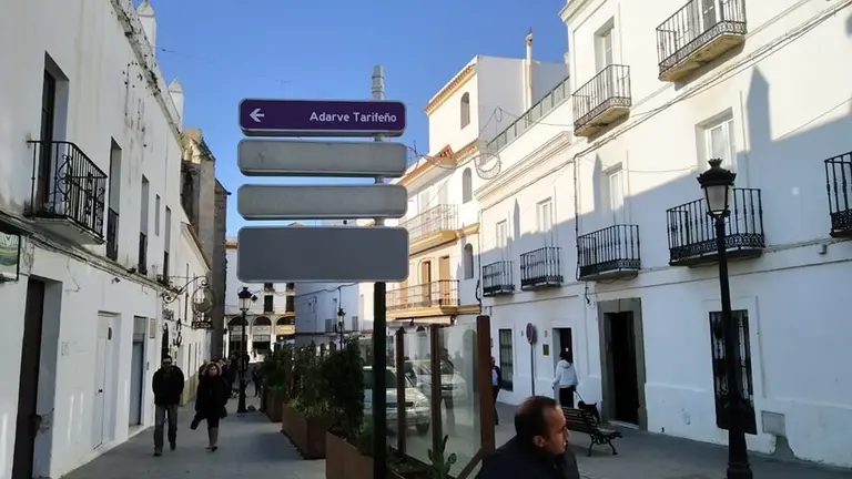 Imagen de las nuevas se&ntilde;alizaciones.