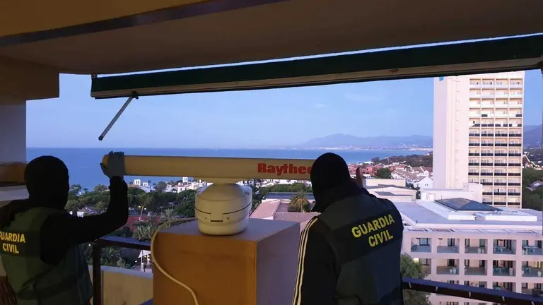 radar en la costa