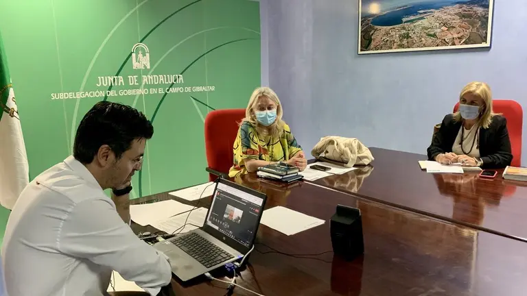 Un momento de la reuni&oacute;n.