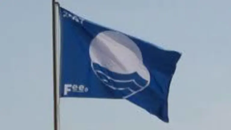 Bandera azul.
