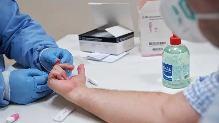 Test de coronavirus.
