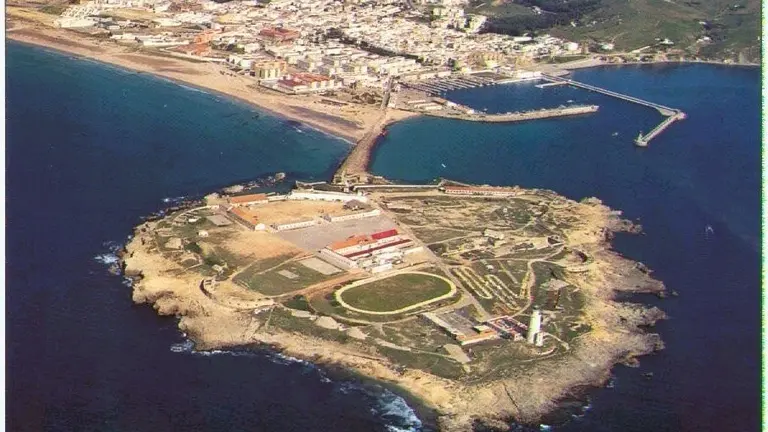 Isla de Las Palomas.