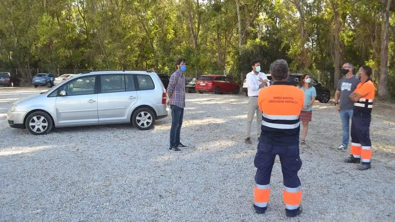Imagen de los trabajos.