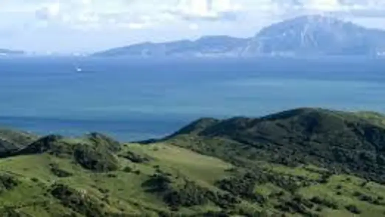 Vista del Parque Natural del Estrecho.