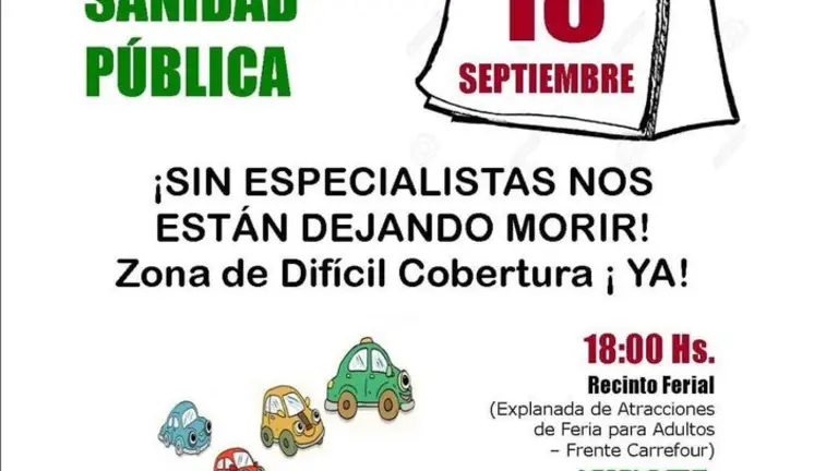 Cartel Caravana.