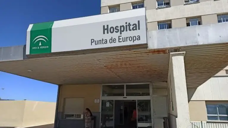 Entrada al hospital.