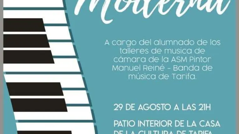 Cartel de la actividad.
