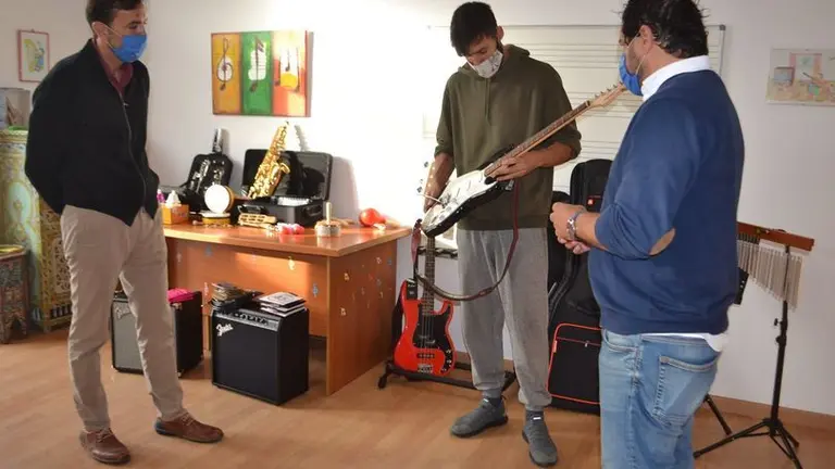 Escuela de M&uacute;sica.