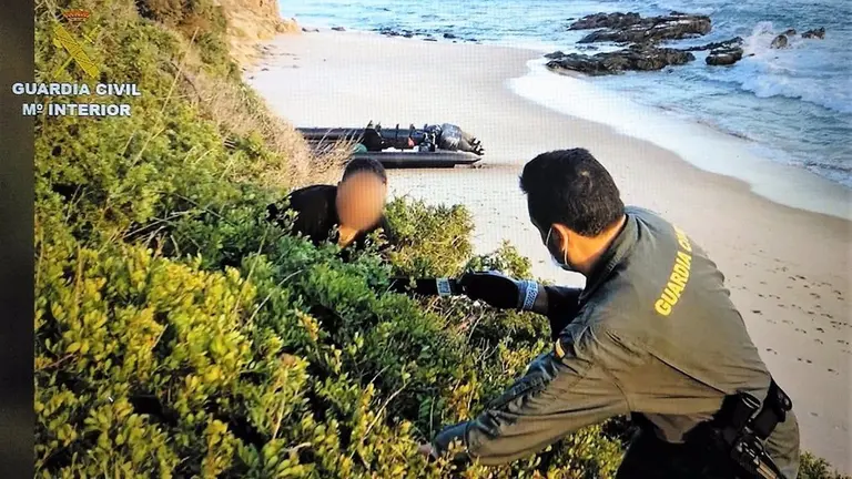 Momento de la detenci&oacute;n.