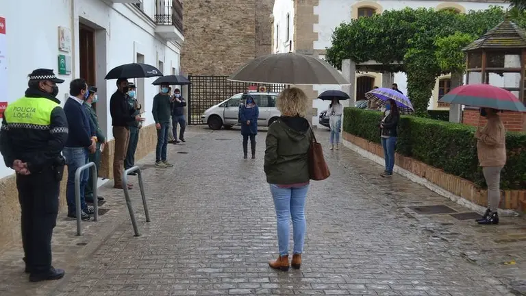 Minuto de silencio.