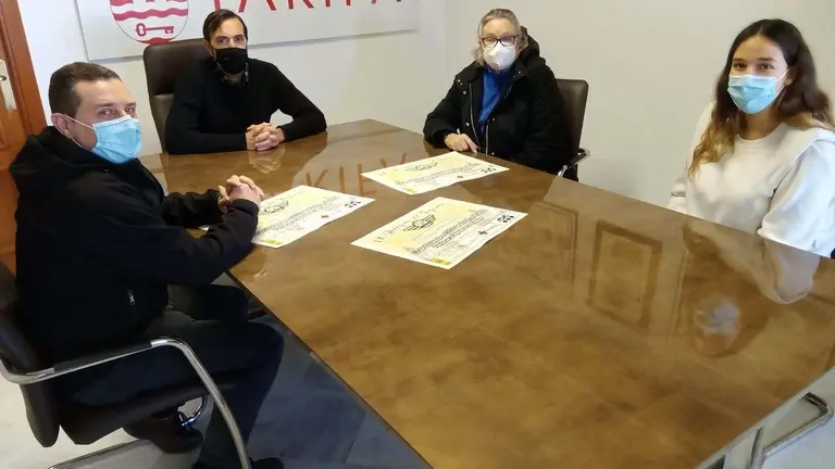 Un instante de la presentaci&oacute;n de la campa&ntilde;a.