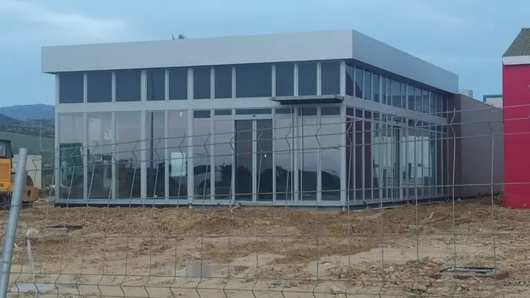 Construcci&oacute;n de Burger King.